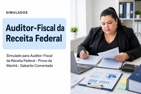 Simulado para Auditor-Fiscal da Receita Federal - Prova da Manhã - Gabarito Comentado