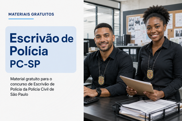 Escrivão de Polícia da Polícia Civil de São Paulo - Material Gratuito