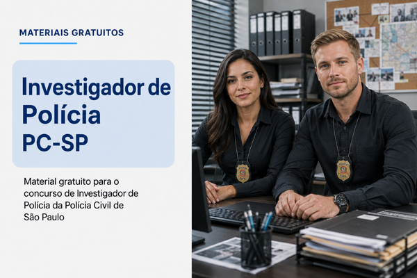 Investigador de Polícia da Polícia Civil de São Paulo - Material Gratuito