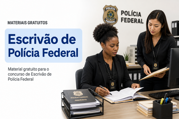 Escrivão de Polícia Federal - Material Gratuito