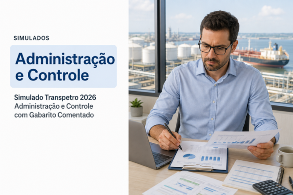 Simulado Transpetro 2026 Administração e Controle com Gabarito Comentado