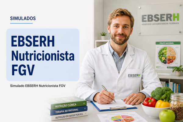 Simulado EBSERH Nutricionista FGV com Gabarito Comentado — 01