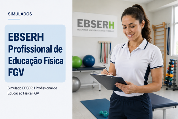 Simulado EBSERH Profissional de Educação Física FGV com Gabarito Comentado — 01