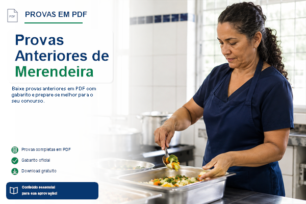 Provas Anteriores de Merendeira
