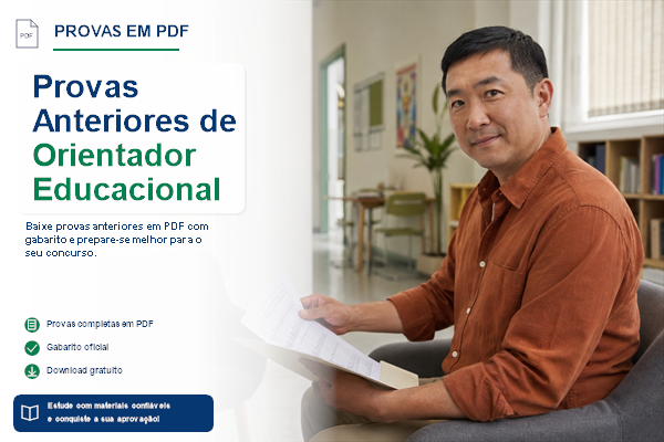 Provas Anteriores de Orientador Educacional