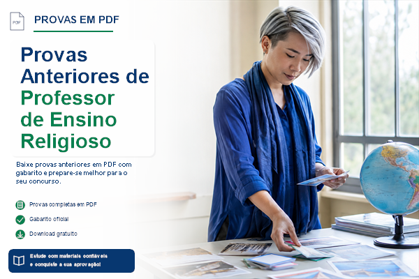 Provas Anteriores de Professor de Ensino Religioso