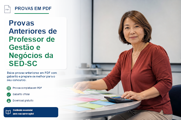 Provas Anteriores de Professor de Gestão e Negócios