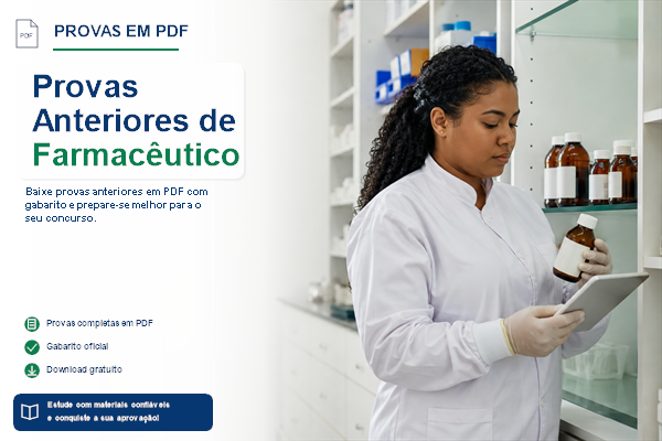 Provas Anteriores de Farmacêutico
