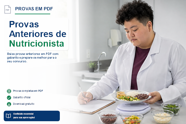 Provas Anteriores de Nutricionista
