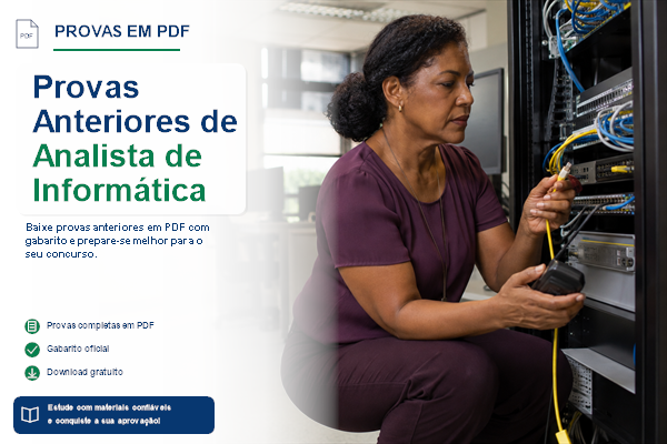 Provas Anteriores de Analista de Informática