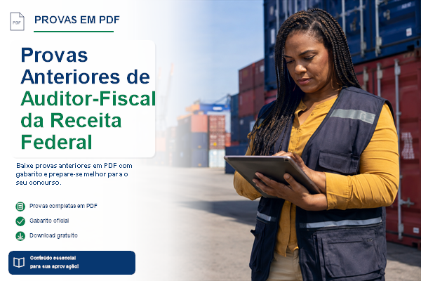 Provas Anteriores de Auditor-Fiscal da Receita Federal