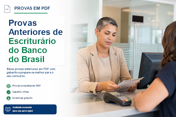 Provas Anteriores de Escriturário do Banco do Brasil