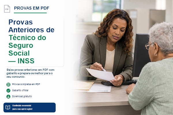 Provas Anteriores de Técnico do Seguro Social