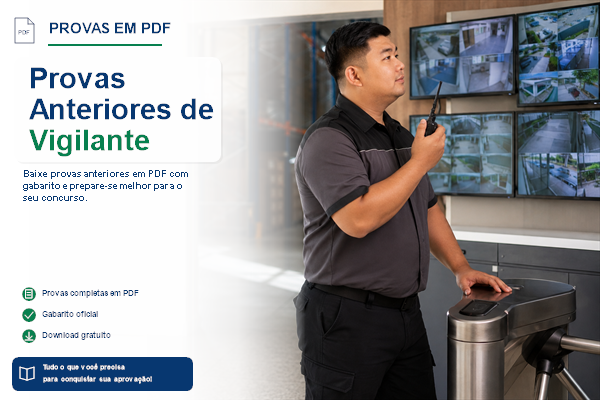 Provas Anteriores de Vigilante