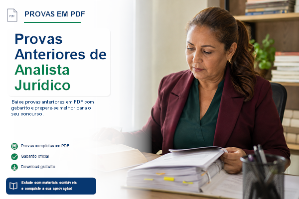 Provas Anteriores de Analista Jurídico