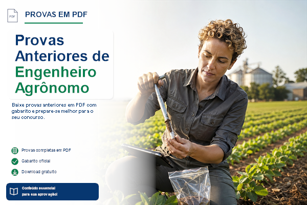 Provas Anteriores de Engenheiro Agrônomo