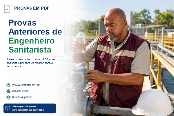 Provas Anteriores de Engenheiro Sanitarista