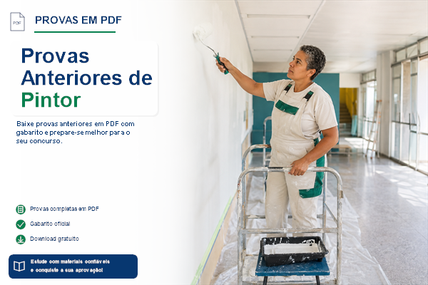 Provas Anteriores de Pintor