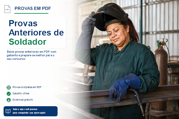 Provas Anteriores de Soldador