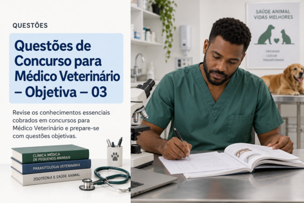 Questões de Concurso para Médico Veterinário – Objetiva — 03