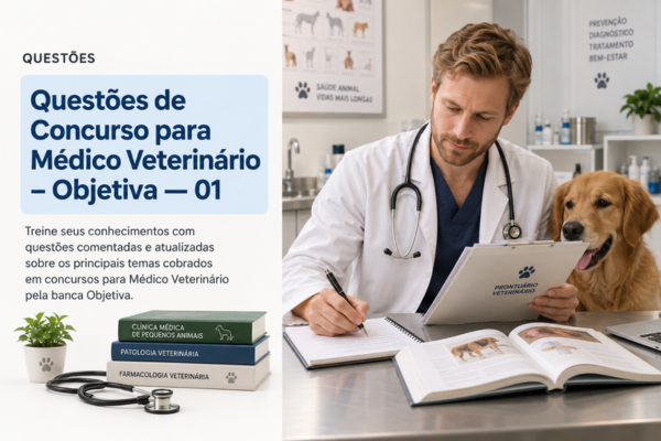Questões de Concurso para Médico Veterinário – Objetiva — 01