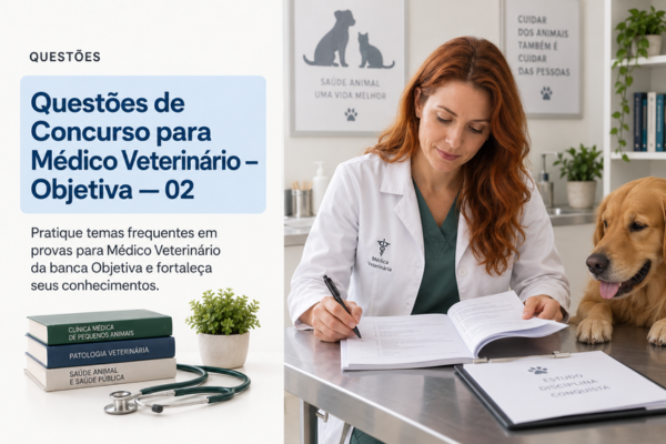 Questões de Concurso para Médico Veterinário – Objetiva — 02