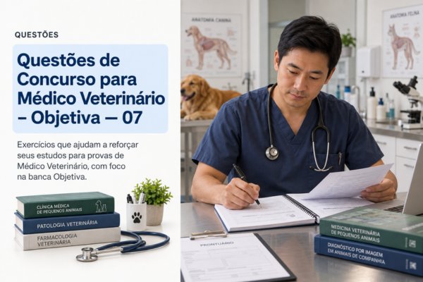 Questões de Concurso para Médico Veterinário – Objetiva — 07