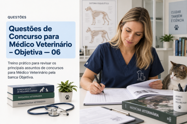 Questões de Concurso para Médico Veterinário – Objetiva — 06