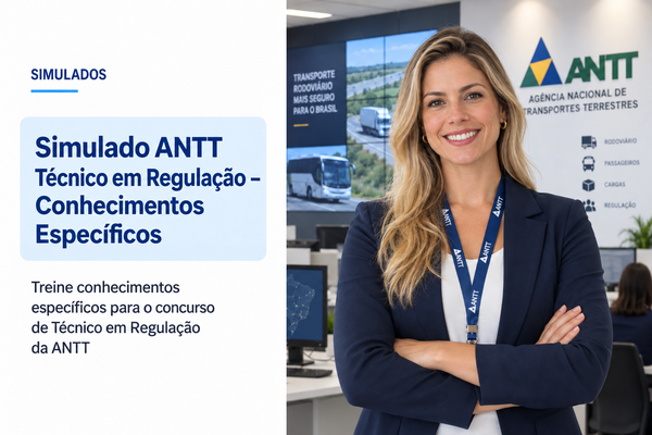 Simulado ANTT Técnico em Regulação – Conhecimentos Específicos