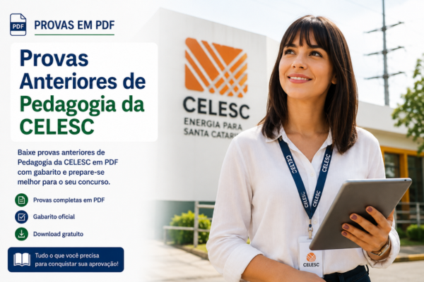 Provas Anteriores de Pedagogia da CELESC