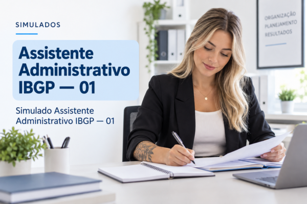 Simulado Assistente Administrativo IBGP — 01