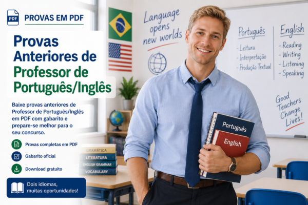 Provas Anteriores de Professor de Português/Inglês