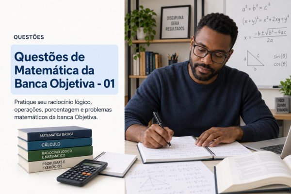 Questões de Matemática da Banca Objetiva - 01