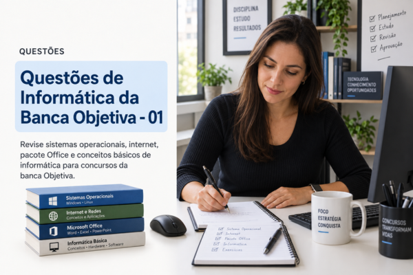 Questões de Informática da Banca Objetiva - 01