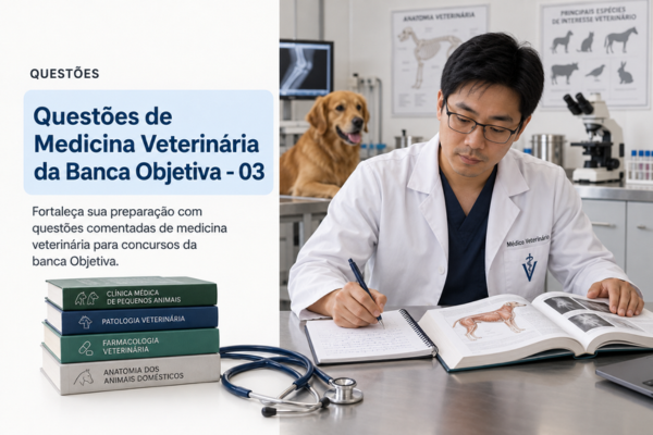 Questões de Medicina Veterinária da Banca Objetiva - 03