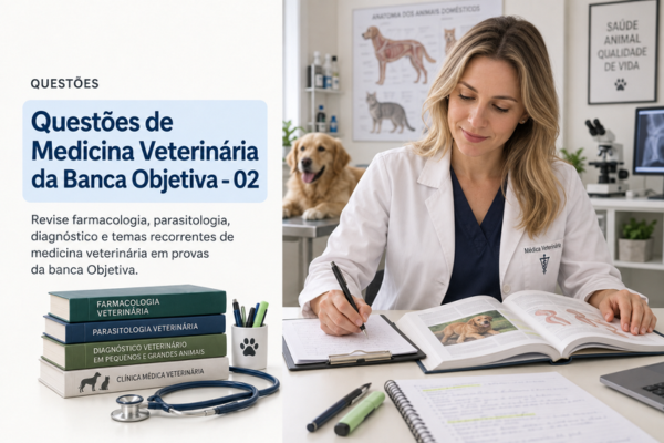 Questões de Medicina Veterinária da Banca Objetiva - 02
