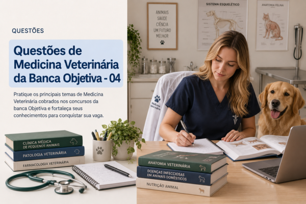 Questões de Medicina Veterinária da Banca Objetiva - 04