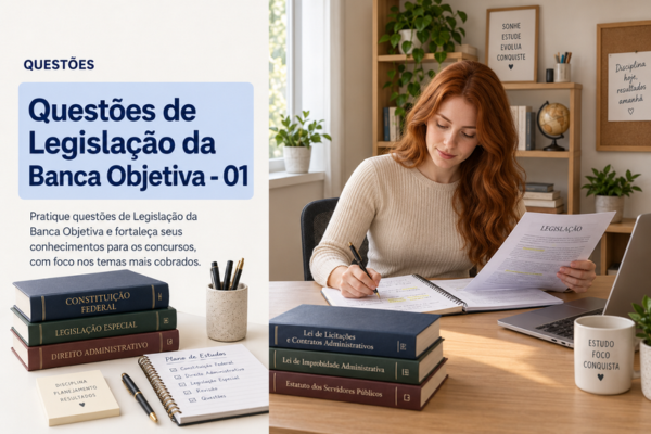 Questões de Legislação da Banca Objetiva - 01