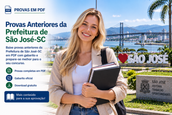 Provas Anteriores da Prefeitura de São José-SC