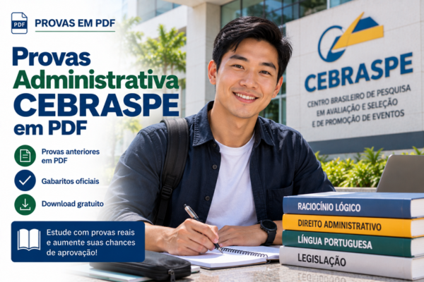 Provas Administrativa CEBRASPE em PDF