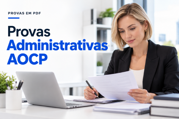 Provas Administrativas AOCP